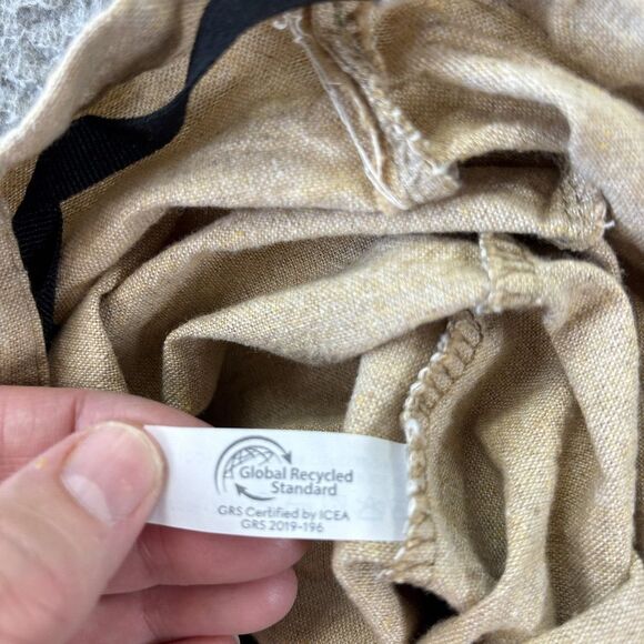 Gucci‎ Dust Bag 15" x 10.75" Beige Burlap Sack Style Drawstring - Picture 8 of 10